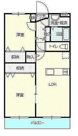 サンライズＳの物件間取画像